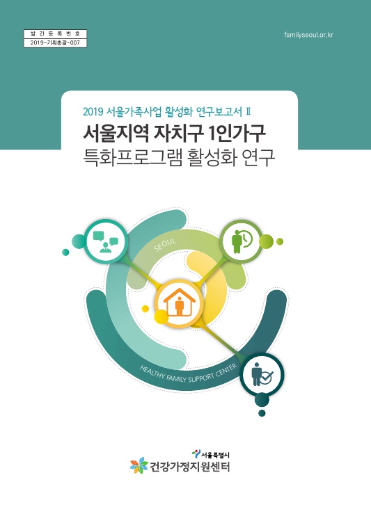 2019 서울지역 자치구 1인가구 특화프로그램 활성화 연구보고서 2019 서울지역 자치구 1인가구 특화프로그램 활성화 연구보고서