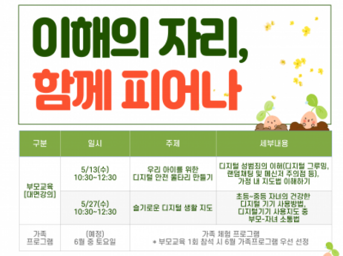 [용산구] 느린학습자 가족을 위한 교육프로그램 