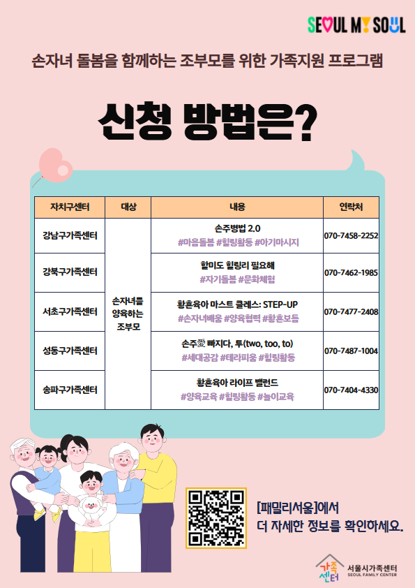 2026 손자녀돌봄 조부모지원사업