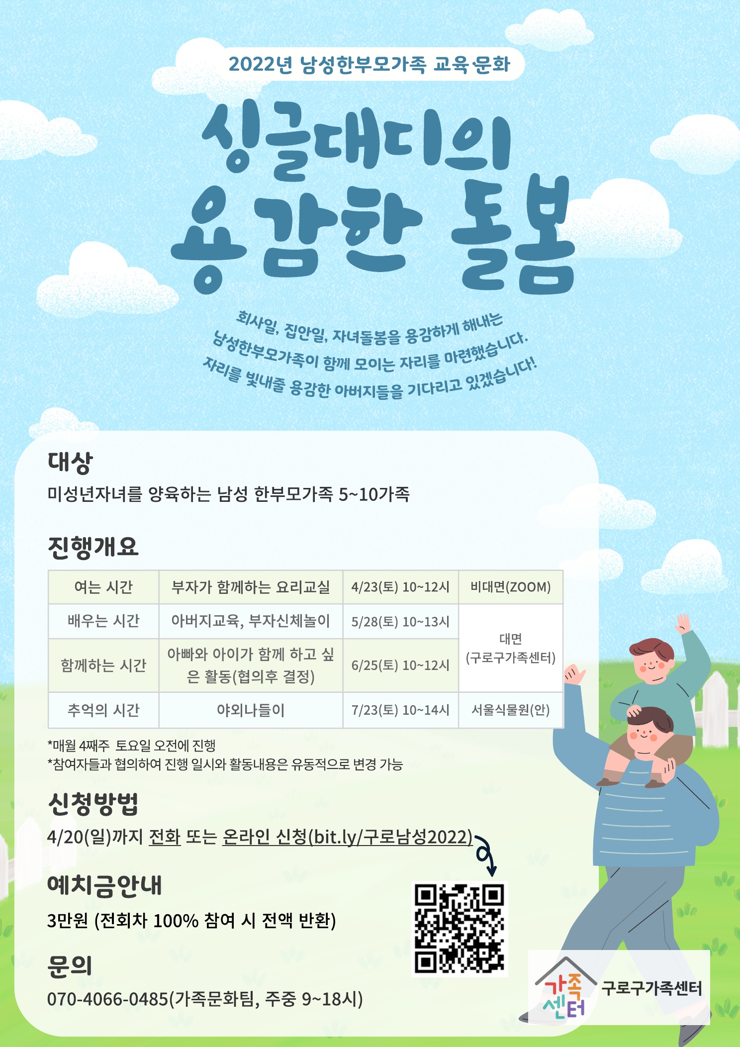[구로구] 2022년 상반기 싱글대디의 용감한 돌봄 관련 이미지