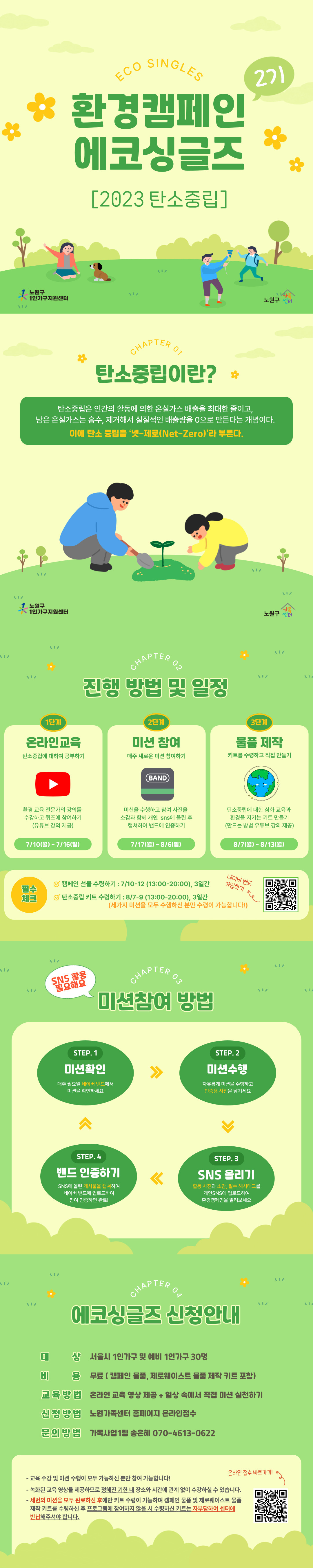 [노원구가족센터] 2023 에코싱글즈 2기
