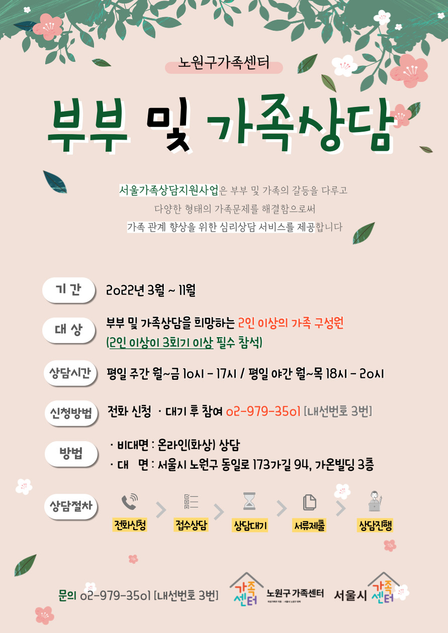 서울시가족상담지원사업_노원구가족센터